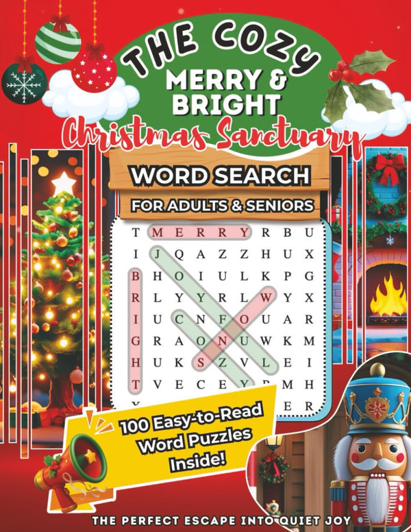 Cozy Christmas Word Search Fun